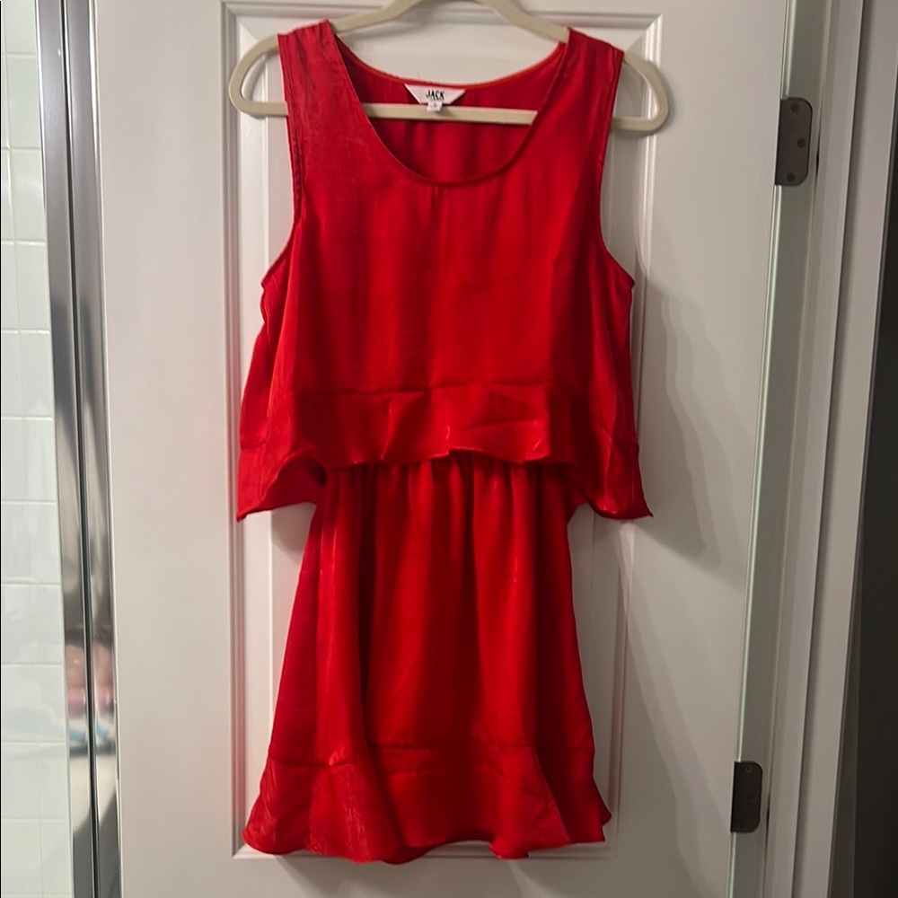 Jack by BB Dakota Red Sleeveless Dress